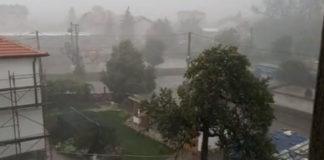 Буря в София