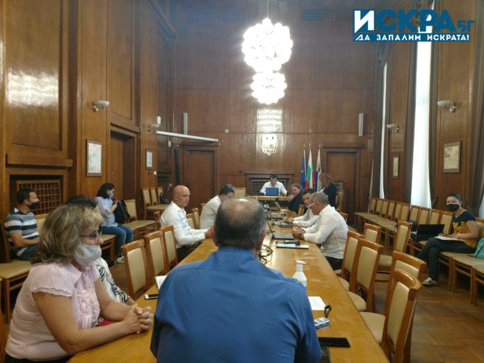 Заседание на Комисията по икономика и инвестиционни политики в Общинския съвет в Бургас