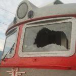 Вандалска атака срещу влак
