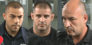 Тримата пострадали полицаи