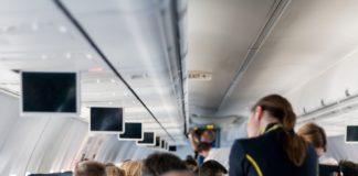 Самолет отвътре.