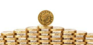 Британски монети.