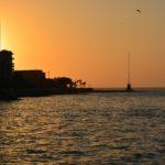 Залез в Бейрут.