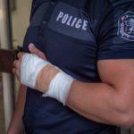 Ранен полицай