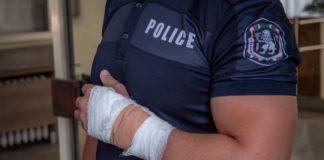 Ранен полицай