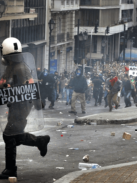 На барикадата са дрисльовци