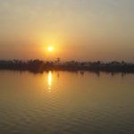 Залез на р. Нил.