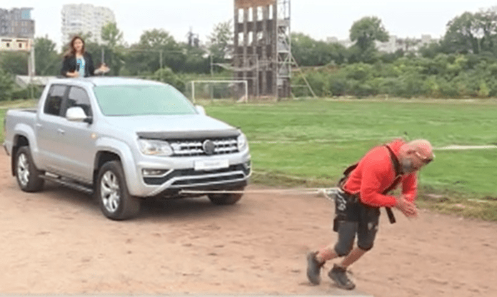 Краси Георгиев тегли пикап