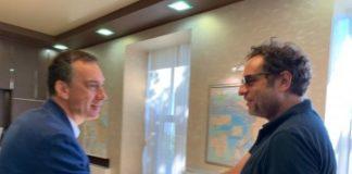 Теодор Ушев и кмета на Бургас