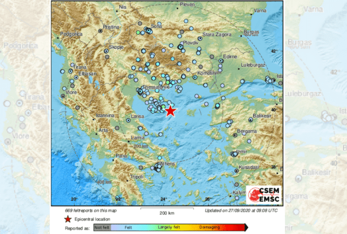 Земетресение