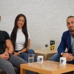 Деян Стоев и Айтен Кърмаджи-Нетинка на гости на Виктор Ангелов