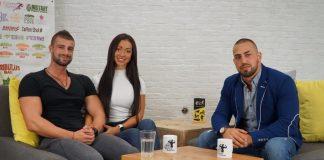 Деян Стоев и Айтен Кърмаджи-Нетинка на гости на Виктор Ангелов