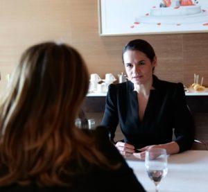 Екатерина Захриева и Светлана Тихановская