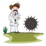 Изследване на коронавируса.