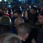 Сблъсъци между полиция и протестиращи