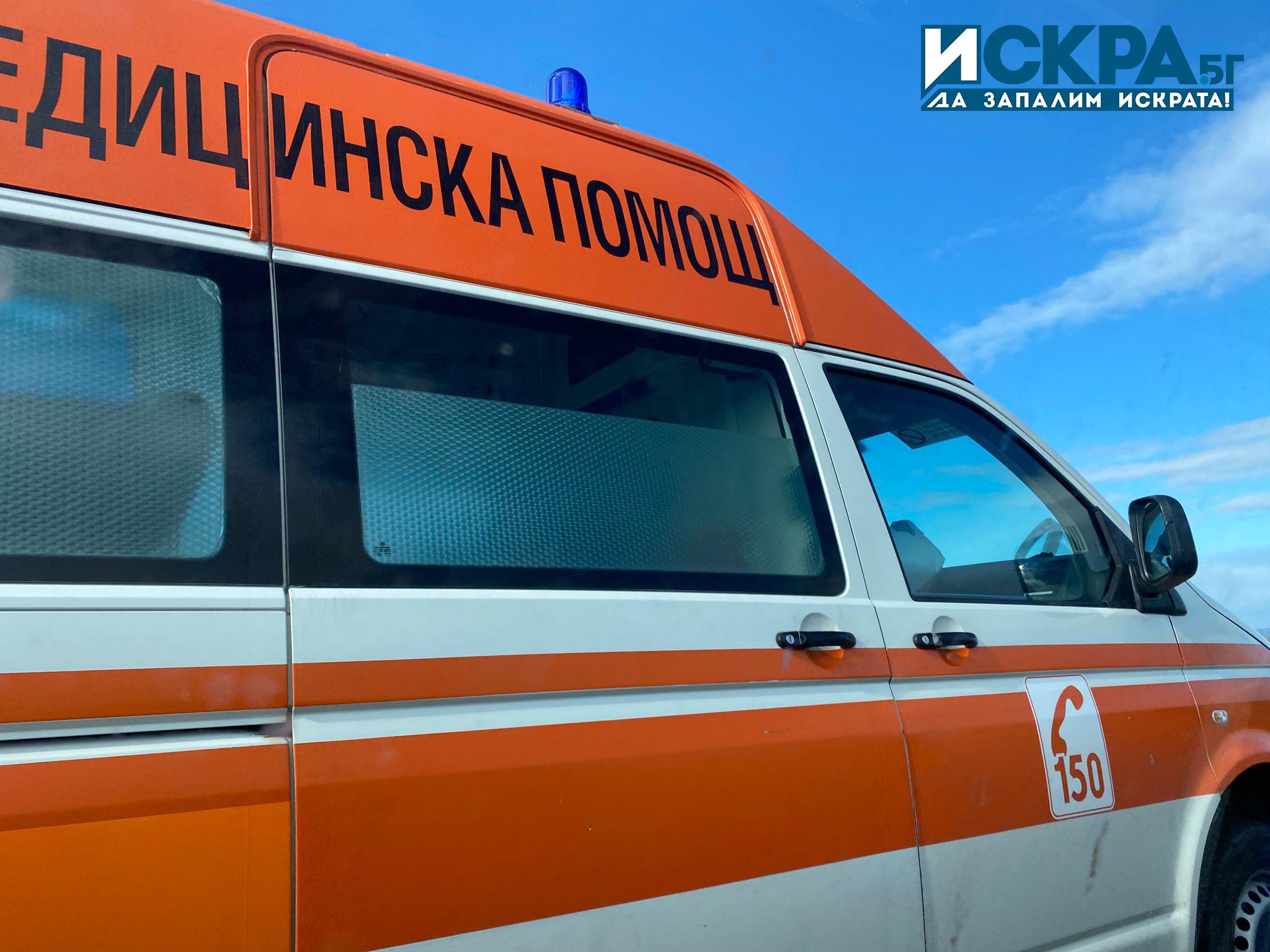 Мотоциклетист е в болница след катастрофа в Кюстендилско съобщиха от