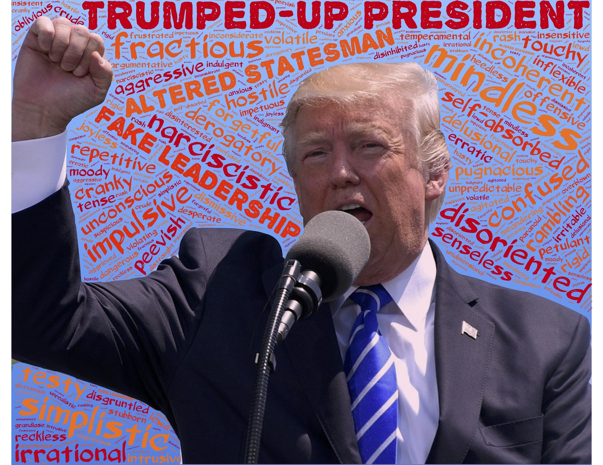 Бившия лидер на САЩ Доналд Тръмп който произнесе реч по