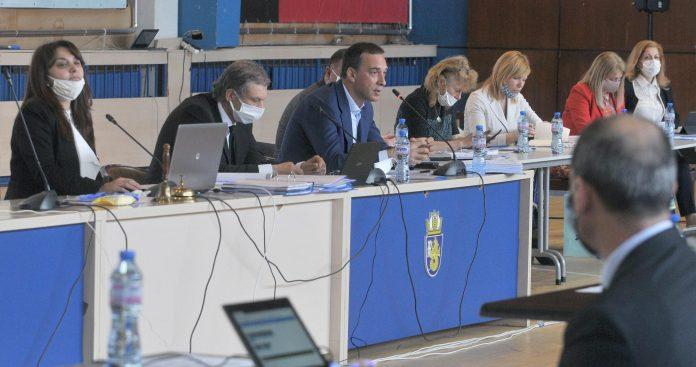 The Municipal Council in Burgas.