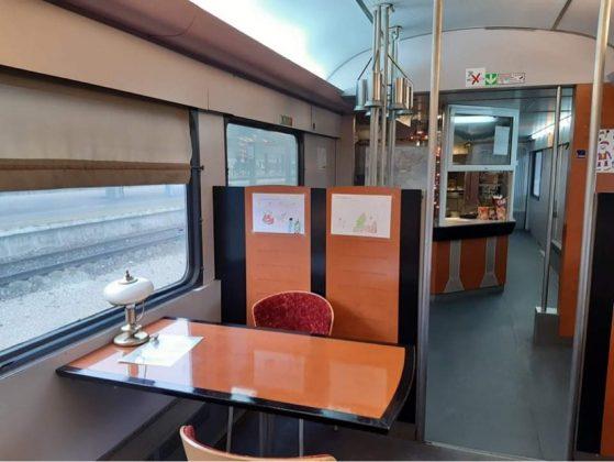 БДЖ, рисунки, Коледа