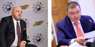 Министър Красен Кралев и министър Костадин Ангелов