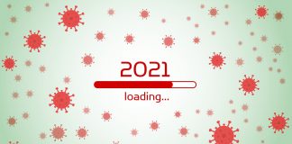 Нова година 2021, коронавирус.