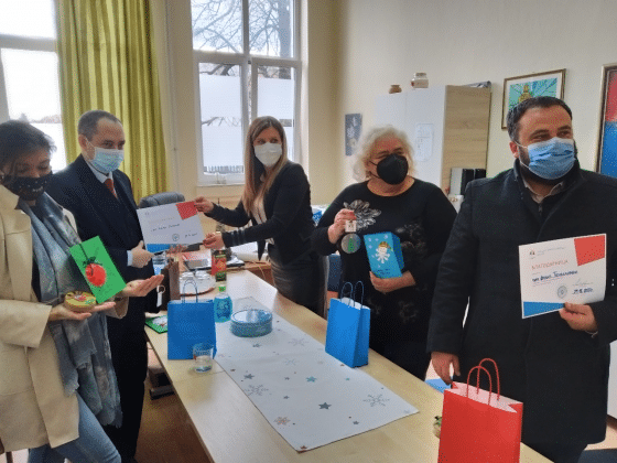 Дарение в Скопие