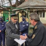 Награждаване на пожарникари