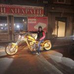 Легендата върху своя IRONHORSE LEGEND. Снимка: Пламен Петров-Легендата.