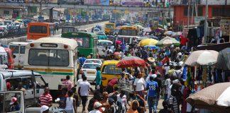 Улица в Гана.