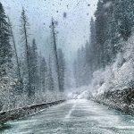 Обилен снеговалеж. Снимка: Pixabay.