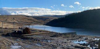 Язовирът край пернишкото село Мещица