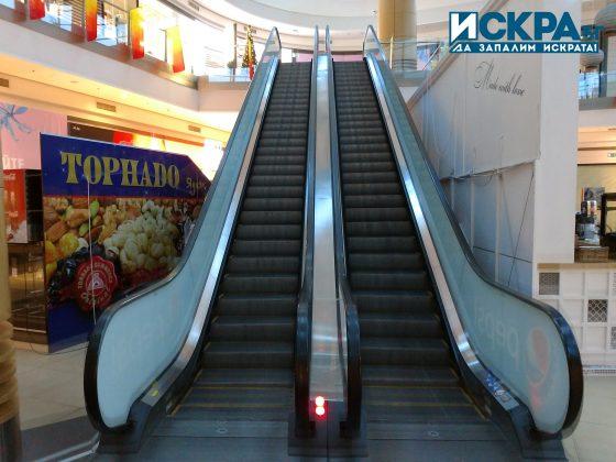 Мол "Галерия" в Бургас опустя