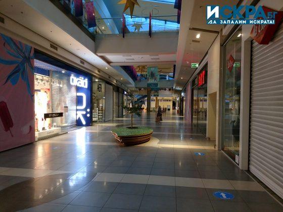 Мол "Галерия" в Бургас опустя