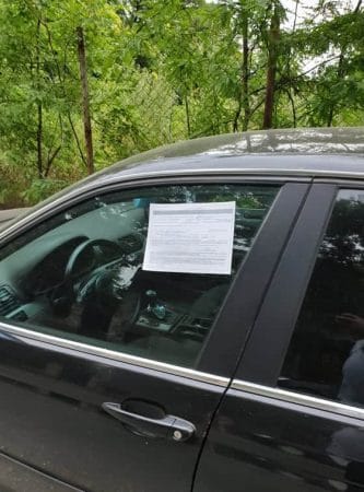 Глоби за неправилно паркиране. Снимка: Община Пловдив.