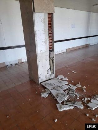 Разрушения след земетресението в Хърватия