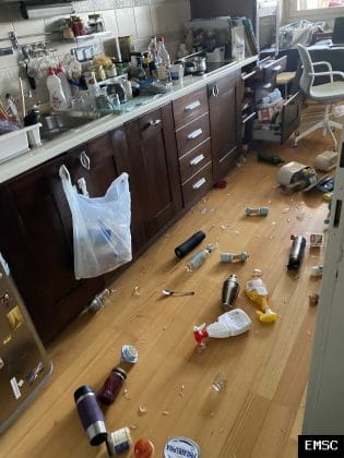 Разрушения след земетресението в Хърватия