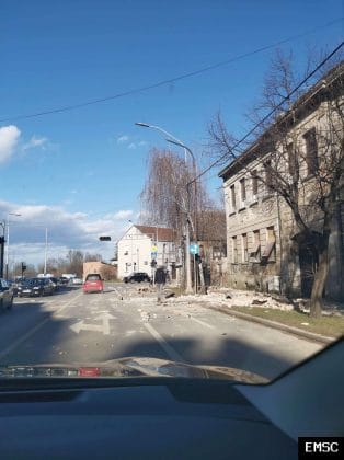 Разрушения след земетресението в Хърватия