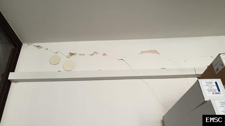 Разрушения след земетресението в Хърватия