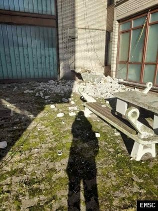 Разрушения след земетресението в Хърватия