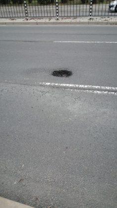 Дупка в Бургас