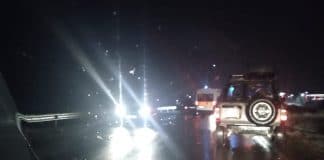 Катастрофа край Благоевград. Снимка: Borislav Nikolov, Facebook