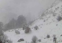 Планина през зимата