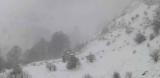 Планина през зимата