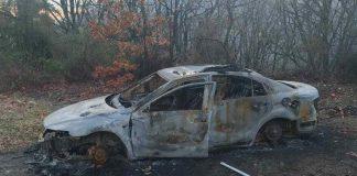 Подпален автомобил