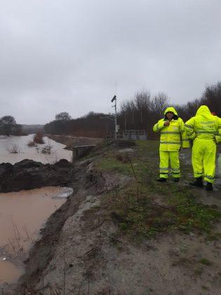 Повишено ниво на водите