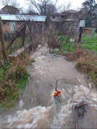 Повишено ниво на водите