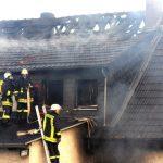 Обгорена къща