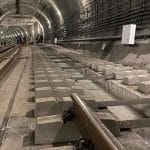 Пропадналите релси на метрото в "Хаджи Димитър"