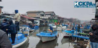 Рибарско селище протест