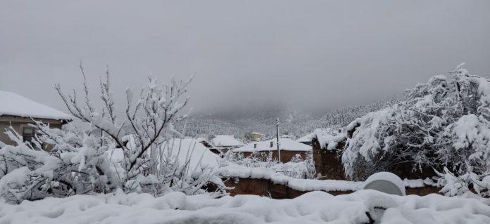 Снежната обстановка в село Малко градище